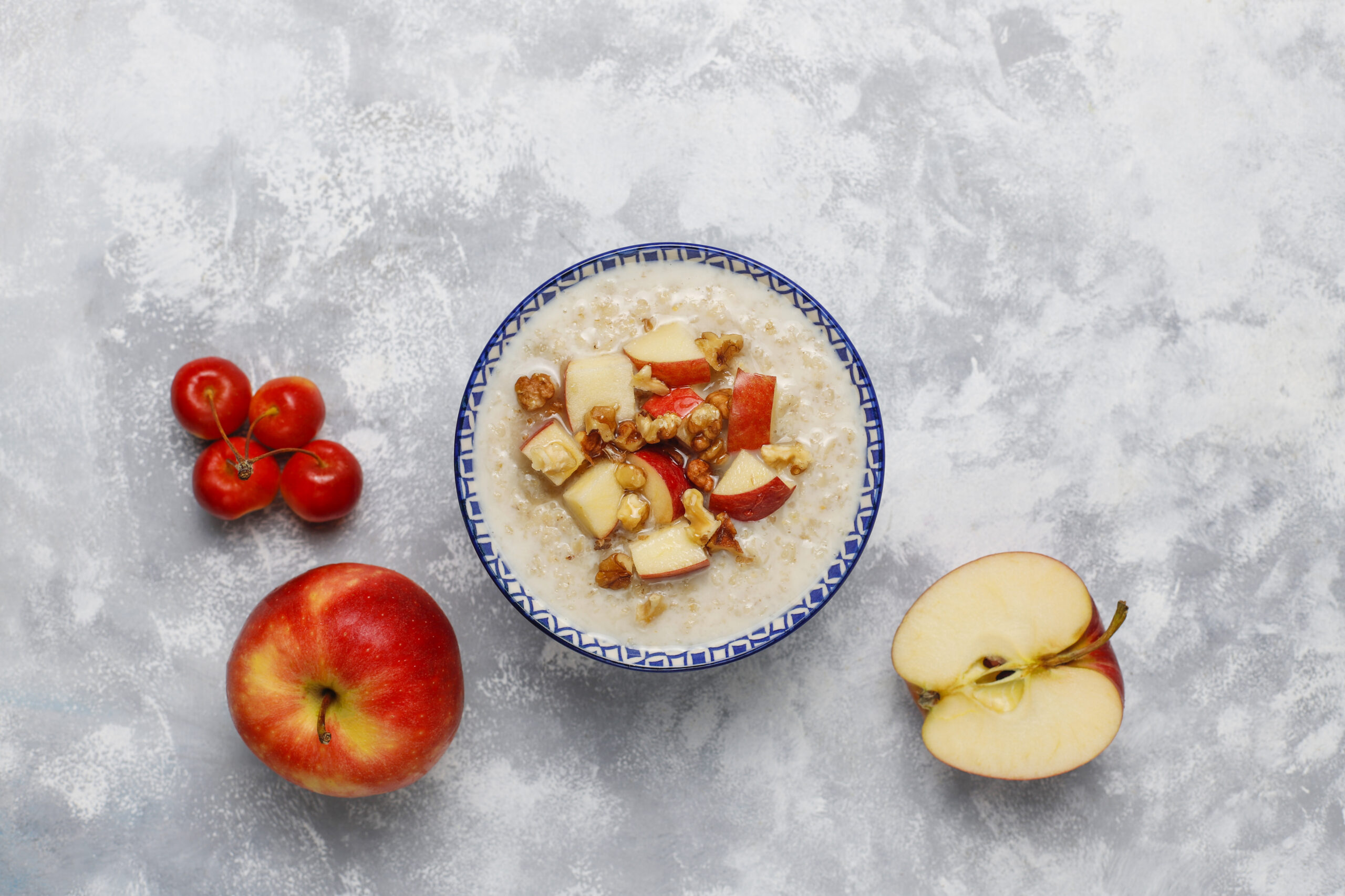 Quinoa con Manzana y Canela