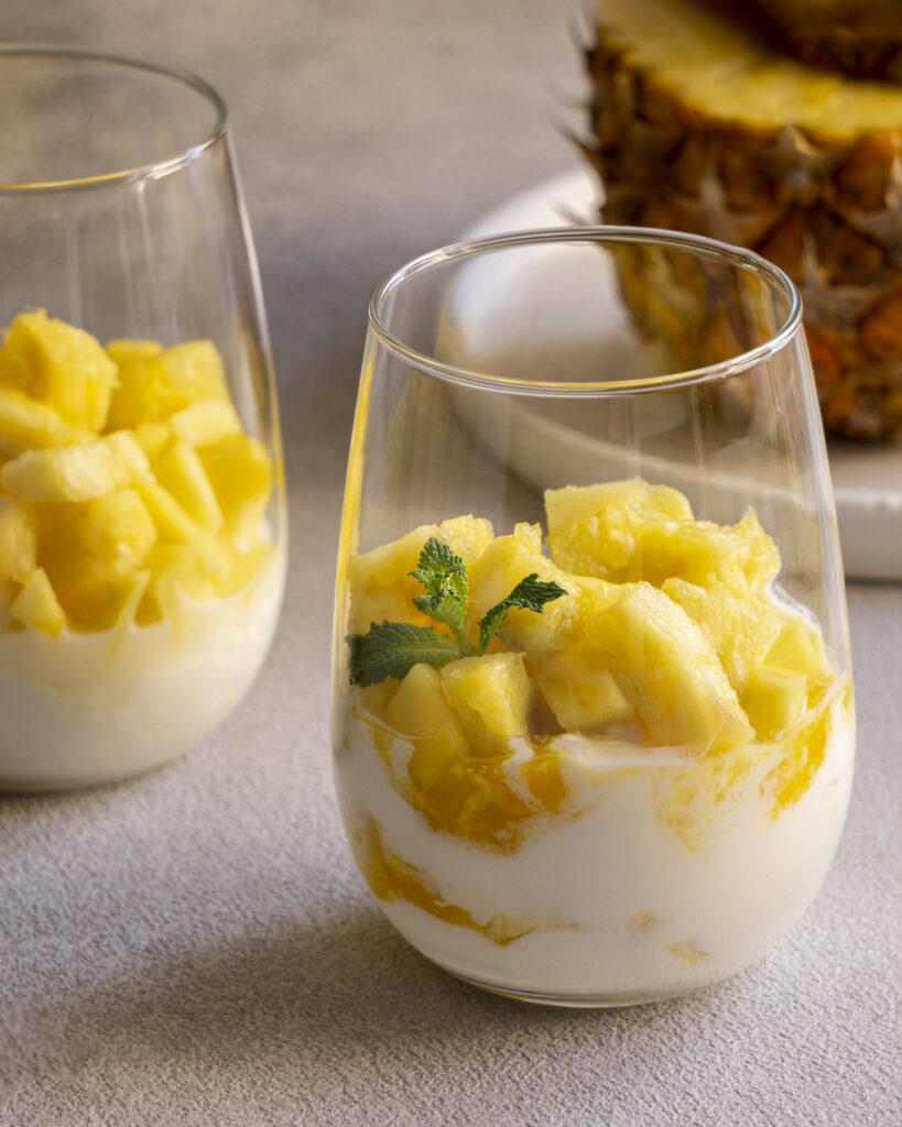 Mousse de Quinoa y Piña