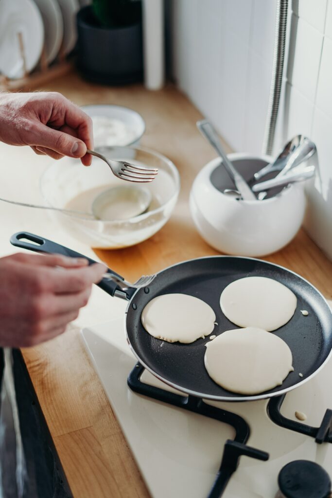 Tortitas americanas de quinoa