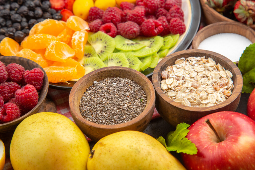 Macedonia de frutas con Quinoa